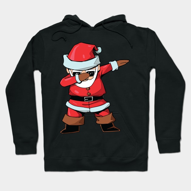 Dabbing Santa Claus - Funny Christmas Dab X-mas Gifts product Hoodie by theodoros20